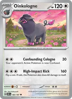 Oinkologne, Obsidian Flames, no. 183