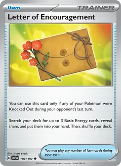 Letter of Encouragement, Obsidian Flames, no. 189