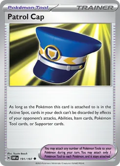 Patrol Cap, Obsidian Flames, no. 191