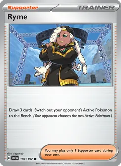 Ryme, Obsidian Flames, no. 194