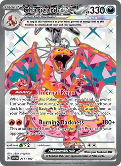 Charizard ex, Obsidian Flames, no. 215