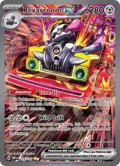 Revavroom ex, Obsidian Flames, no. 224
