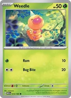 Weedle, 151, no. 013