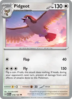 Pidgeot, 151, no. 018