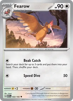 Fearow, 151, no. 022