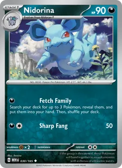 Nidorina, 151, no. 030