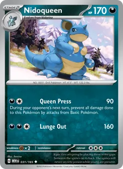 Nidoqueen, 151, no. 031
