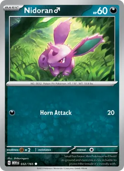 Nidoran♂, 151, no. 032