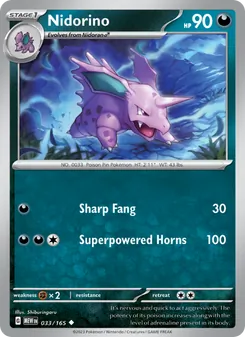 Nidorino, 151, no. 033