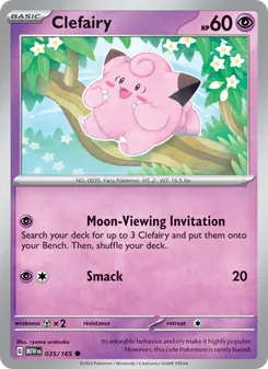 Clefairy, 151, no. 035