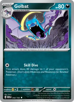 Golbat, 151, no. 042