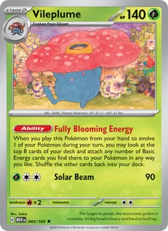 Vileplume, 151, no. 045