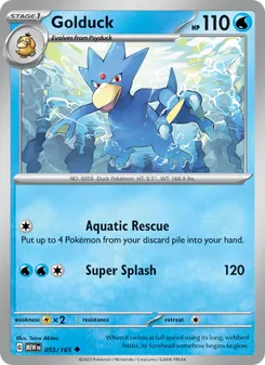 Golduck, 151, no. 055