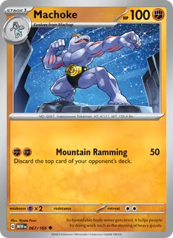 Machoke, 151, no. 067