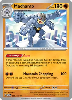 Machamp, 151, no. 068