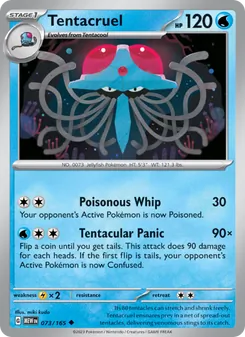 Tentacruel, 151, no. 073