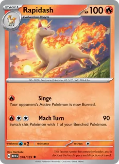 Rapidash, 151, no. 078
