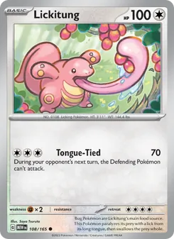 Lickitung, 151, no. 108