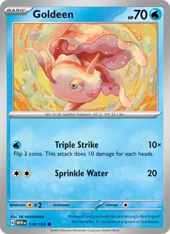Goldeen, 151, no. 118