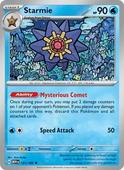 Starmie, 151, no. 121