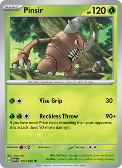 Pinsir, 151, no. 127