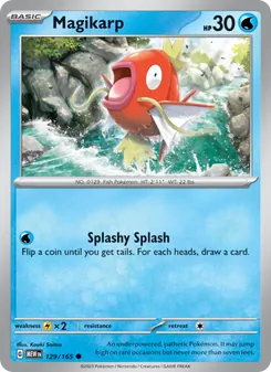 Magikarp, 151, no. 129