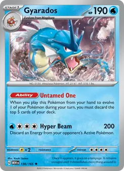Gyarados, 151, no. 130