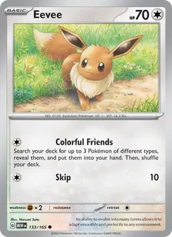 Eevee, 151, no. 133