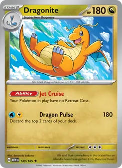 Dragonite, 151, no. 149