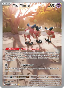 Mr. Mime, 151, no. 179