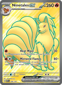 Ninetales ex, 151, no. 186