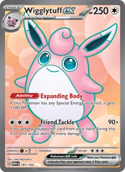 Wigglytuff ex, 151, no. 187