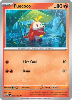 Fuecoco, Paradox Rift, no. 023