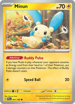 Minun, Paradox Rift, no. 061