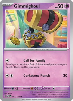 Gimmighoul, Paradox Rift, no. 087
