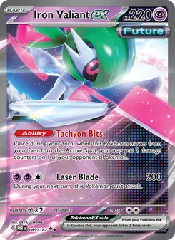 Iron Valiant ex, Paradox Rift, no. 089