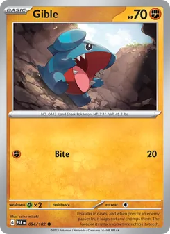 Gible, Paradox Rift, no. 094