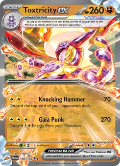 Toxtricity ex, Paradox Rift, no. 100