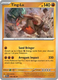 Ting-Lu, Paradox Rift, no. 109