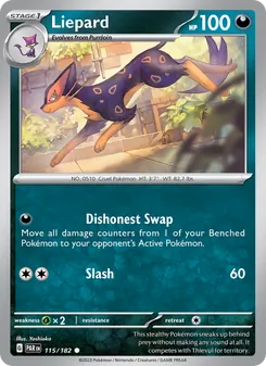 Liepard, Paradox Rift, no. 115