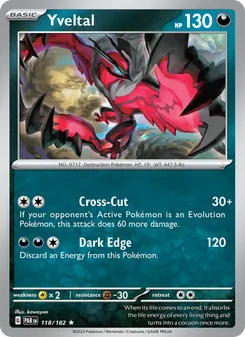 Yveltal, Paradox Rift, no. 118