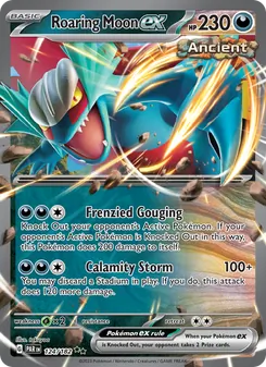 Roaring Moon ex, Paradox Rift, no. 124