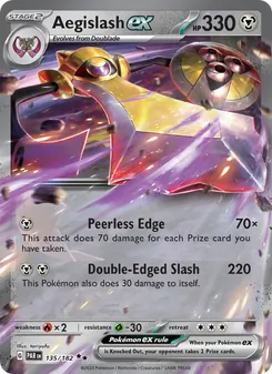 Aegislash ex, Paradox Rift, no. 135