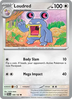 Loudred, Paradox Rift, no. 149