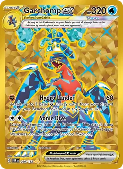 Garchomp ex, Paradox Rift, no. 260