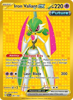 Iron Valiant ex, Paradox Rift, no. 261