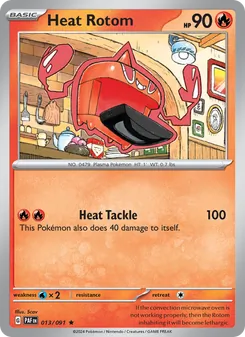 Heat Rotom, Paldean Fates, no. 013