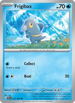 Frigibax, Paldean Fates, no. 017
