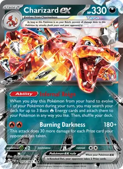 Charizard ex, Paldean Fates, no. 054