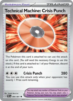 Technical Machine: Crisis Punch, Paldean Fates, no. 090